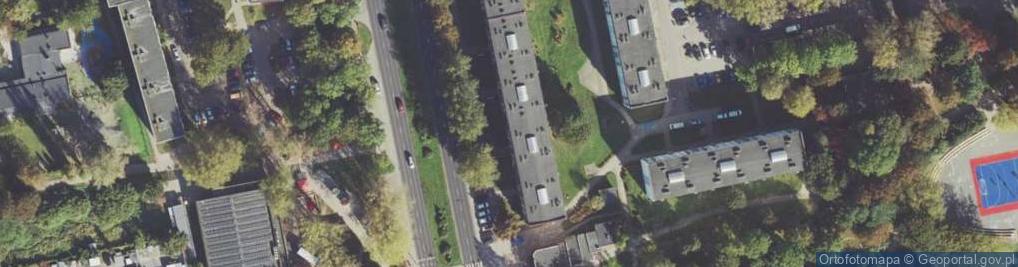 Zdjęcie satelitarne Władysława IV ul.