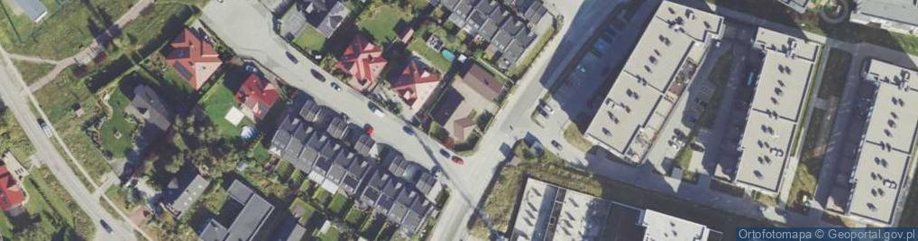 Zdjęcie satelitarne Włoska ul.