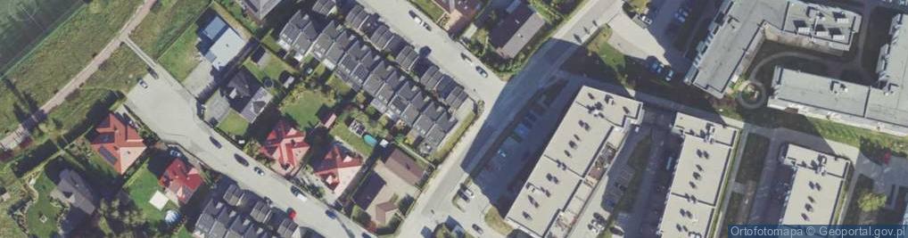 Zdjęcie satelitarne Włoska ul.