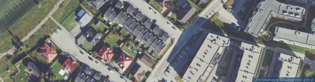 Zdjęcie satelitarne Włoska ul.