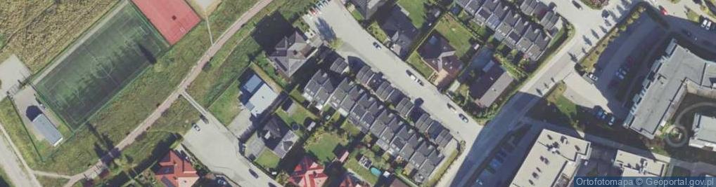 Zdjęcie satelitarne Włoska ul.