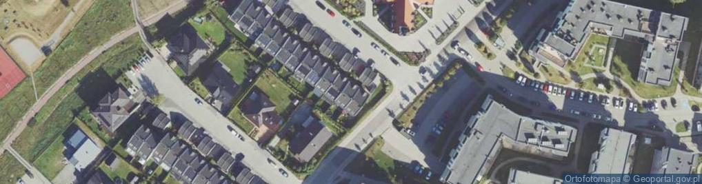 Zdjęcie satelitarne Włoska ul.