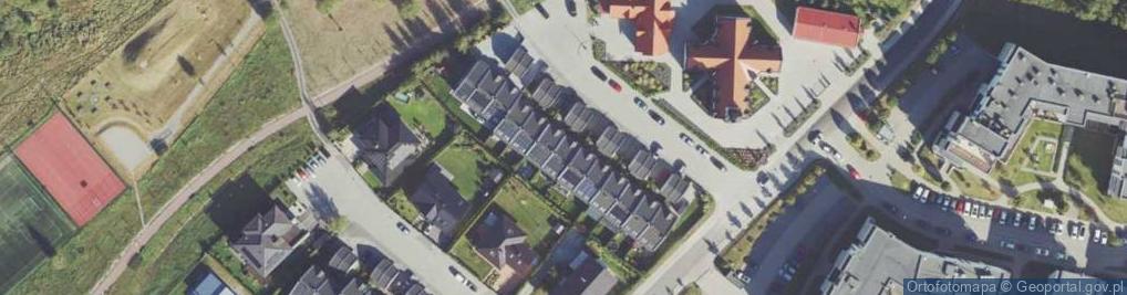 Zdjęcie satelitarne Włoska ul.