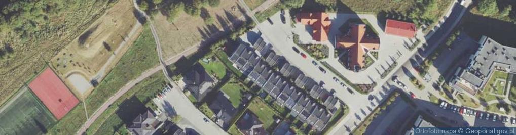 Zdjęcie satelitarne Włoska ul.