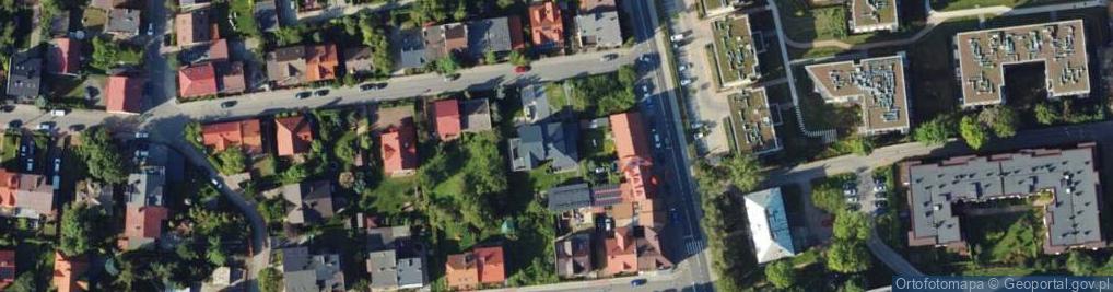 Zdjęcie satelitarne Włodarska ul.