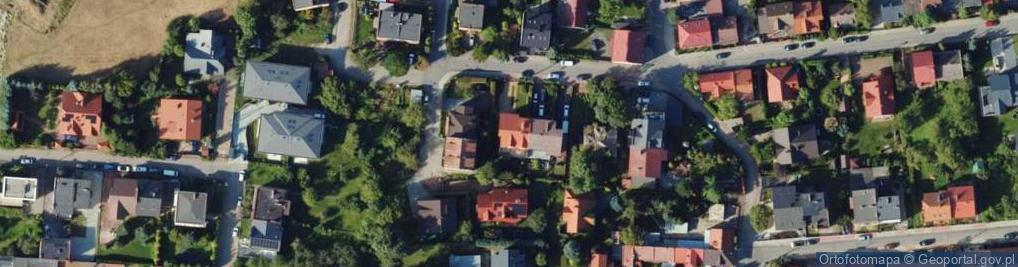 Zdjęcie satelitarne Włodarska ul.