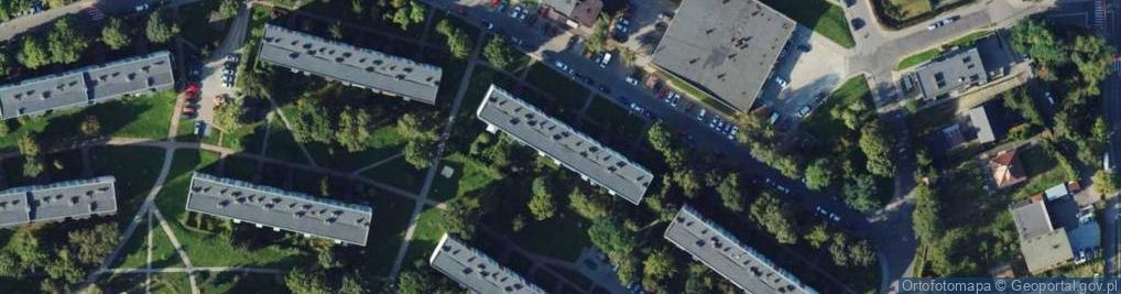 Zdjęcie satelitarne Włoska ul.