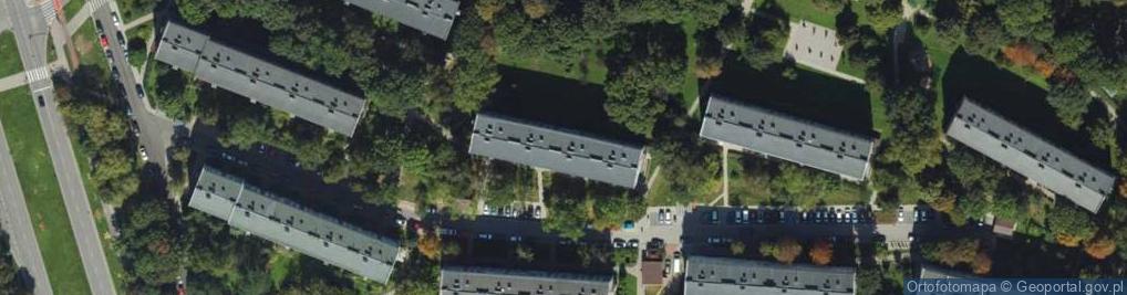 Zdjęcie satelitarne Włodkowica Pawła ul.
