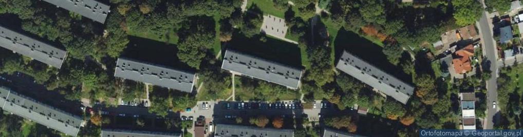 Zdjęcie satelitarne Włodkowica Pawła ul.