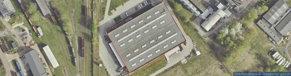 Zdjęcie satelitarne Włoska ul.