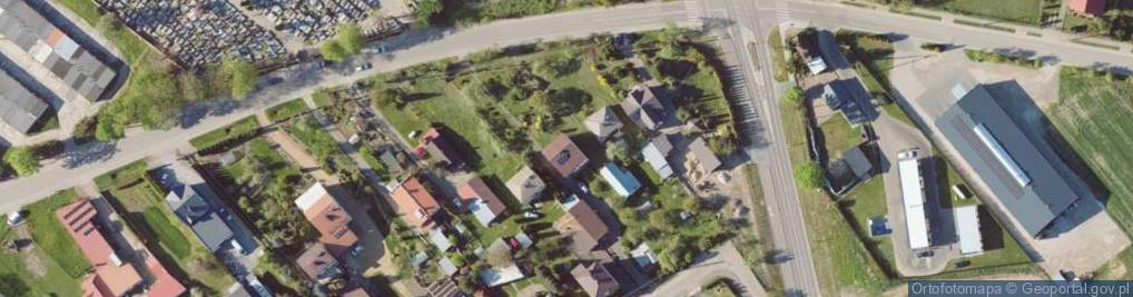 Zdjęcie satelitarne Włodawska ul.