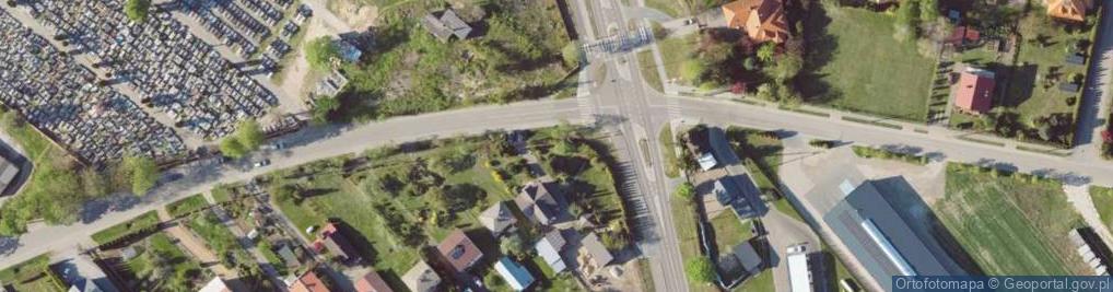 Zdjęcie satelitarne Włodawska ul.
