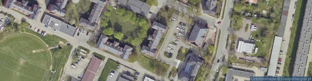 Zdjęcie satelitarne Włoska ul.