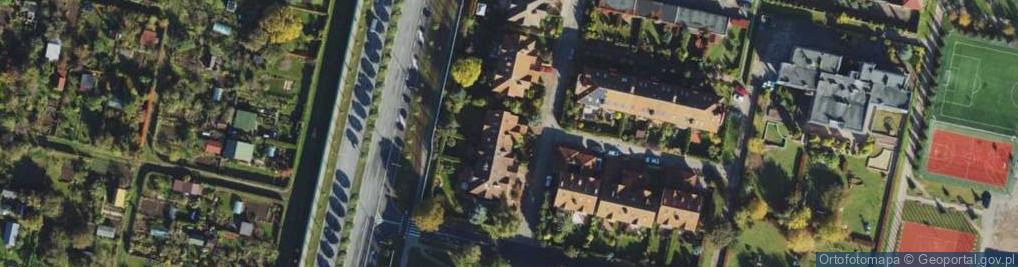 Zdjęcie satelitarne Włodkowica Pawła ul.
