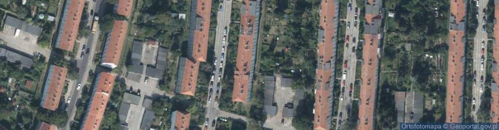 Zdjęcie satelitarne Włodkowica Pawła ul.