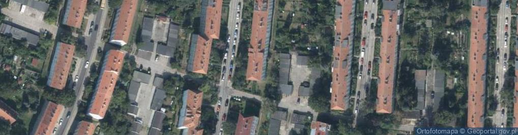 Zdjęcie satelitarne Włodkowica Pawła ul.
