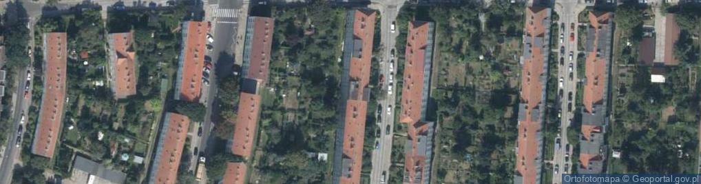 Zdjęcie satelitarne Włodkowica Pawła ul.