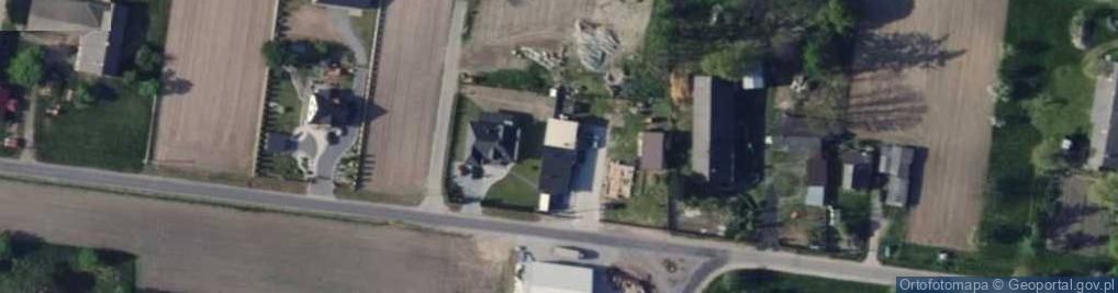 Zdjęcie satelitarne Włocin-Wieś ul.
