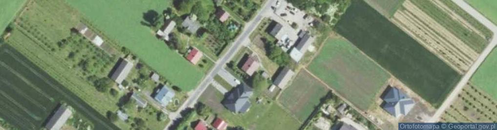 Zdjęcie satelitarne Włostów ul.