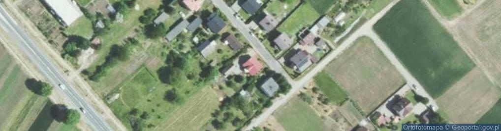 Zdjęcie satelitarne Włostów ul.
