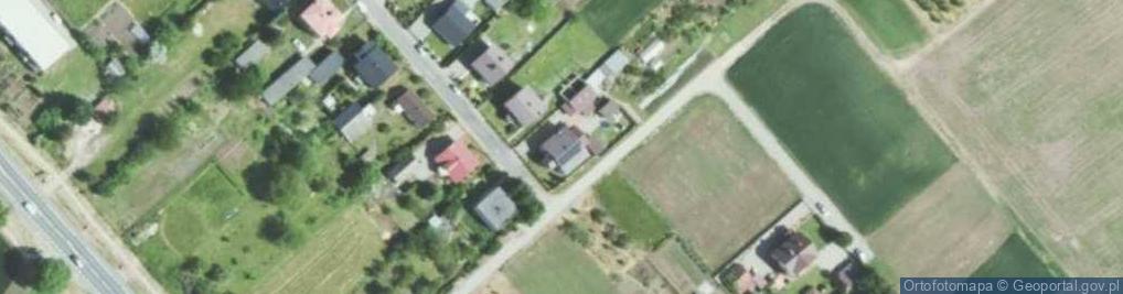 Zdjęcie satelitarne Włostów ul.