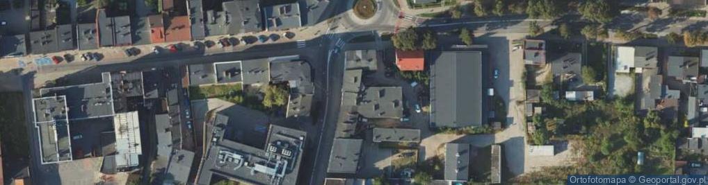 Zdjęcie satelitarne Wniebowstąpienia ul.