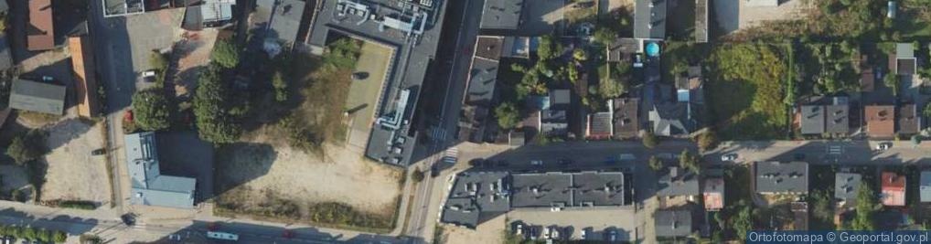 Zdjęcie satelitarne Wniebowstąpienia ul.