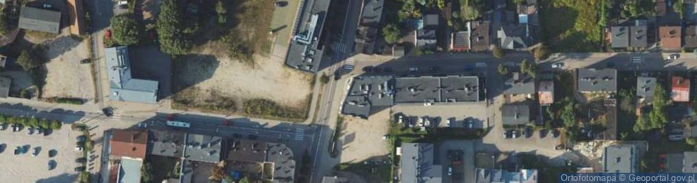 Zdjęcie satelitarne Wniebowstąpienia ul.