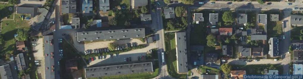 Zdjęcie satelitarne Wniebowstąpienia ul.