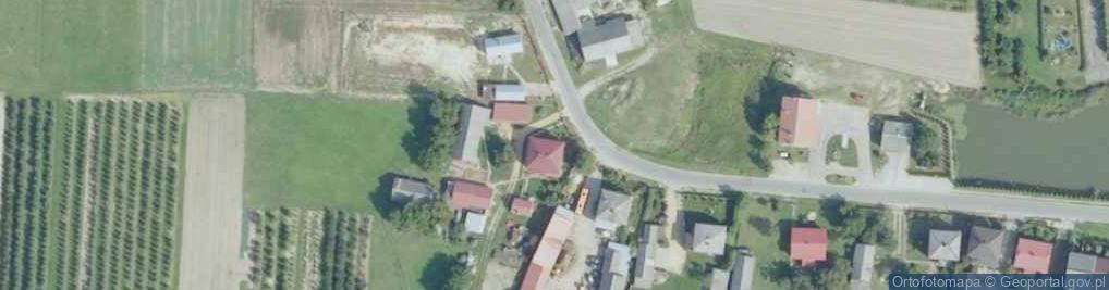 Zdjęcie satelitarne Wnorów ul.