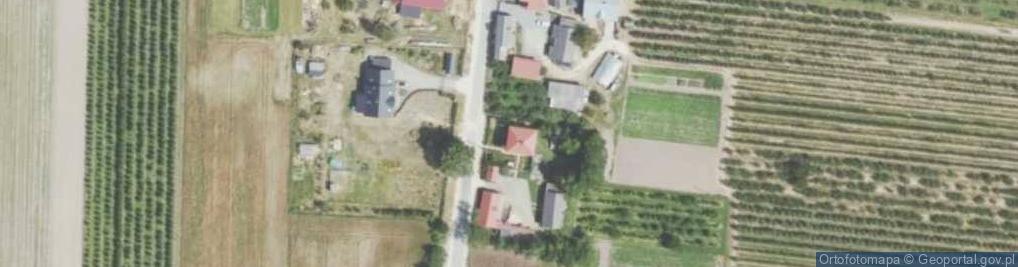 Zdjęcie satelitarne Wnorów ul.