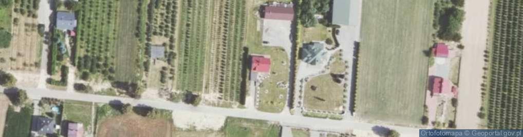 Zdjęcie satelitarne Wnorów ul.