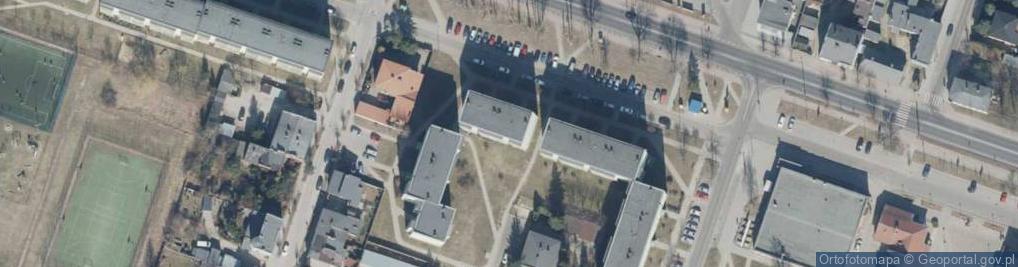 Zdjęcie satelitarne Wojska Polskiego ul.