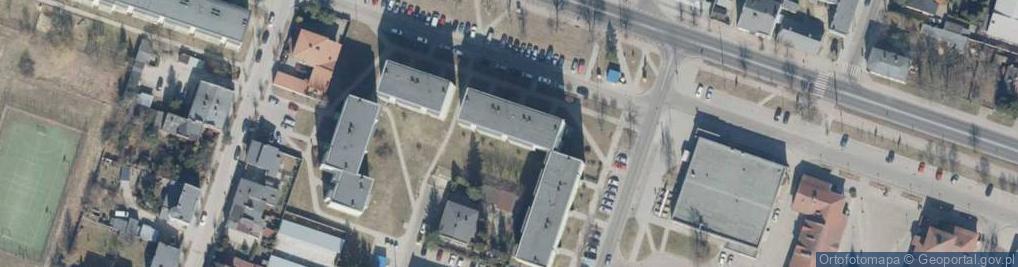 Zdjęcie satelitarne Wojska Polskiego ul.