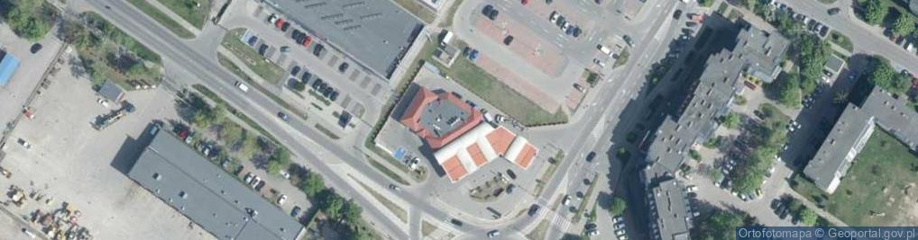 Zdjęcie satelitarne Wojska Polskiego ul.