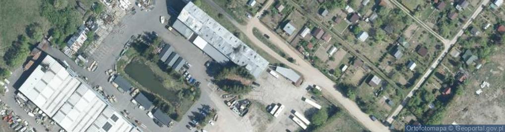 Zdjęcie satelitarne Wojska Polskiego ul.