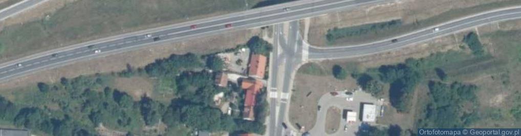 Zdjęcie satelitarne Wojska Polskiego ul.