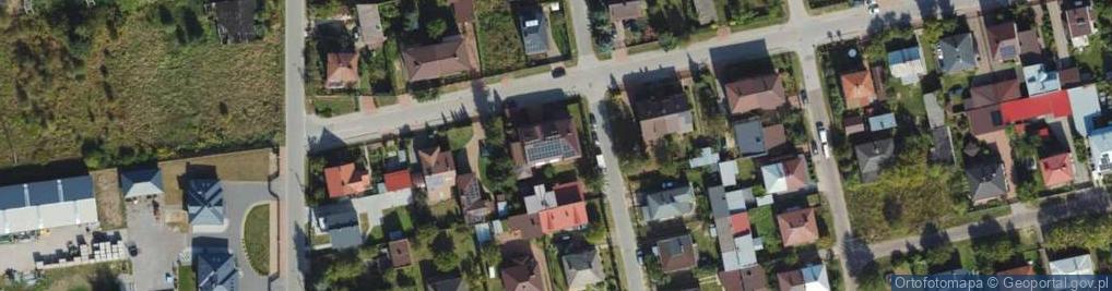 Zdjęcie satelitarne Wolska ul.