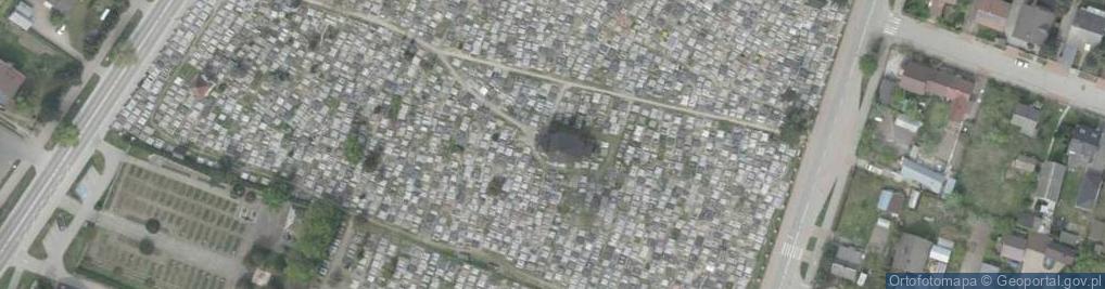 Zdjęcie satelitarne Wojska Polskiego ul.