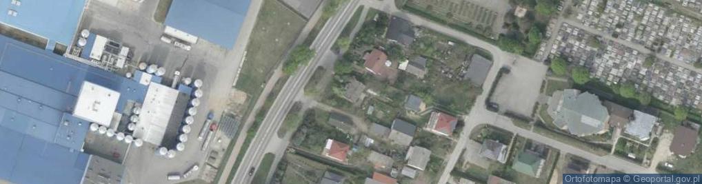 Zdjęcie satelitarne Wojska Polskiego ul.