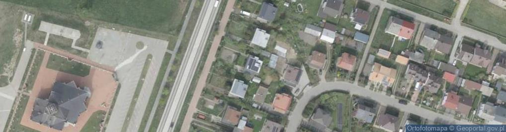 Zdjęcie satelitarne Wojska Polskiego ul.