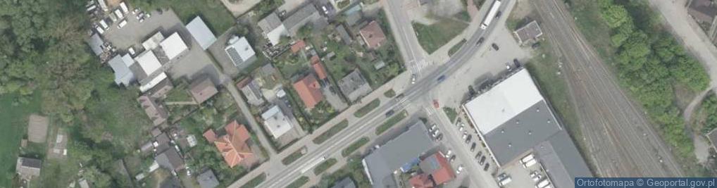 Zdjęcie satelitarne Wojska Polskiego ul.