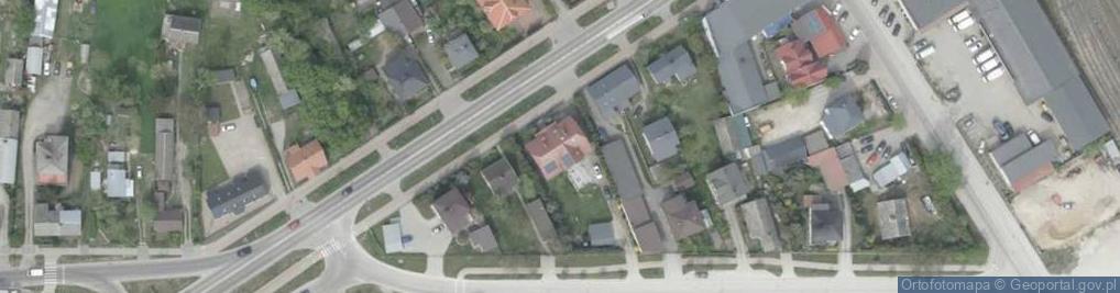 Zdjęcie satelitarne Wojska Polskiego ul.