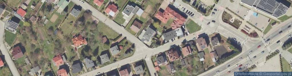 Zdjęcie satelitarne Wojska Polskiego ul.