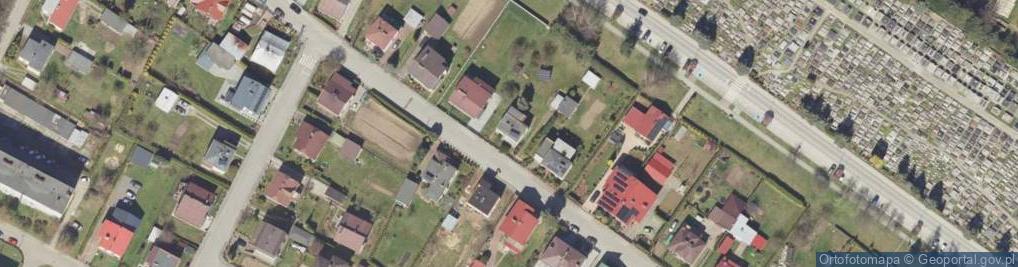 Zdjęcie satelitarne Wojska Polskiego ul.