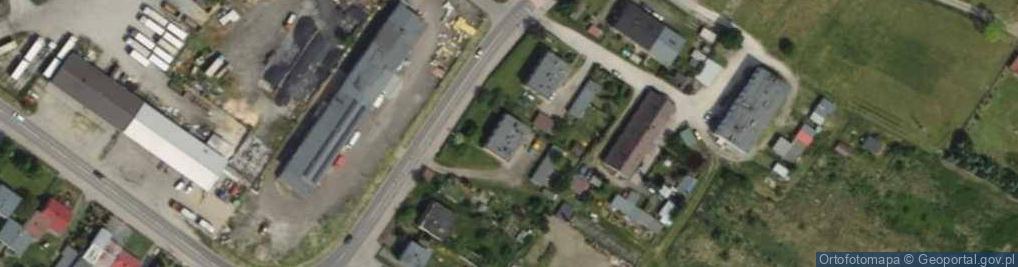 Zdjęcie satelitarne Wojska Polskiego ul.