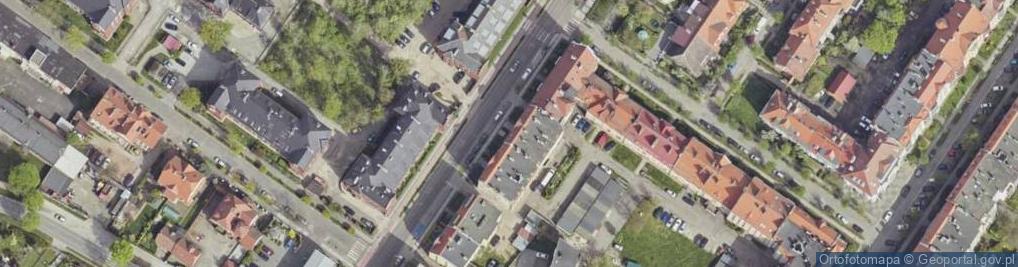 Zdjęcie satelitarne Wolności ul.