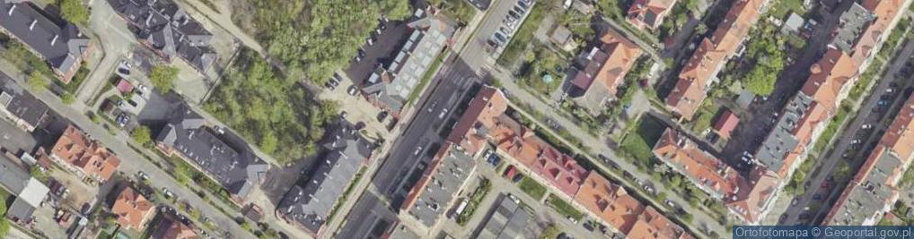 Zdjęcie satelitarne Wolności ul.