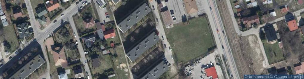 Zdjęcie satelitarne Wojska Polskiego ul.