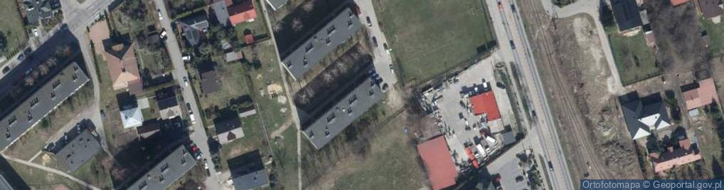 Zdjęcie satelitarne Wojska Polskiego ul.